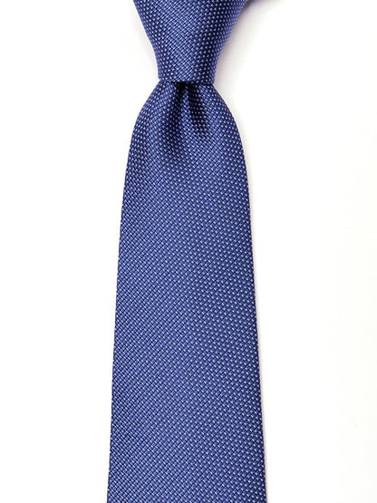 Campania Structure Dark Blue Silk Tie