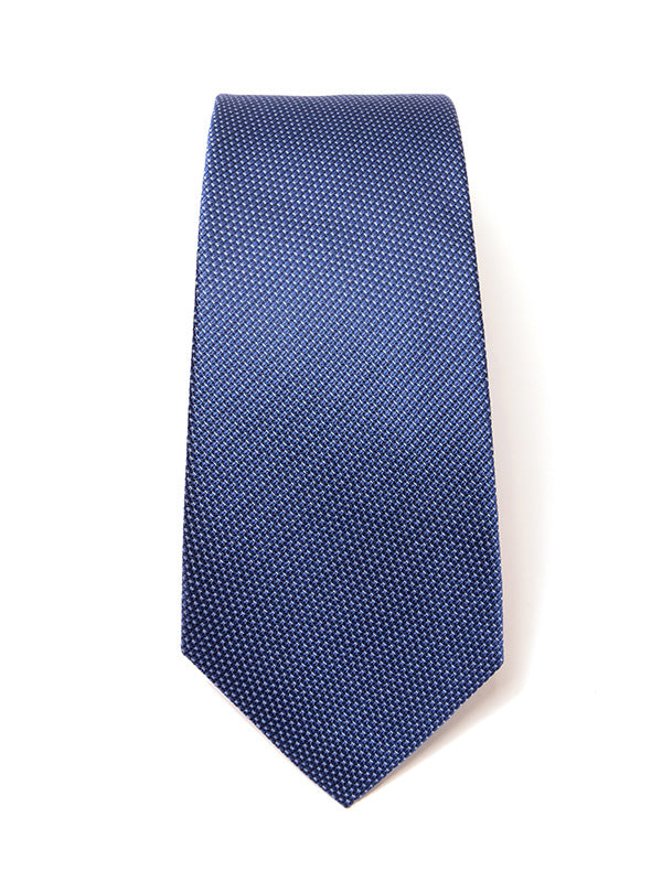 Campania Structure Dark Blue Silk Tie
