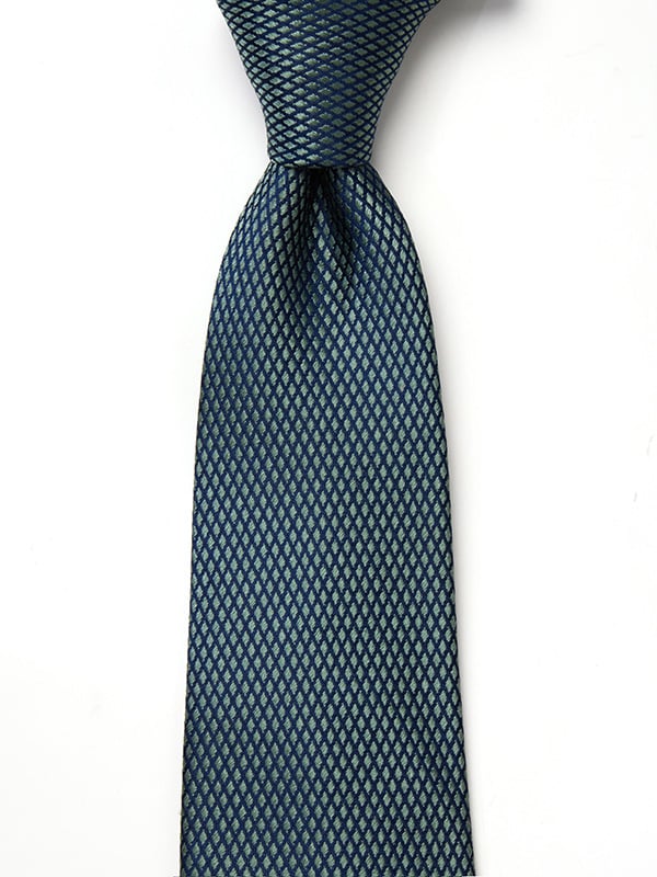 Campania Structure Dark Green Silk Tie