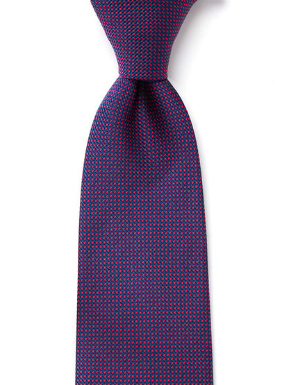 Campania Structure Dark Maroon Silk Tie