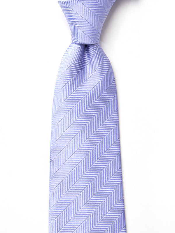 Campania Structure Light Lilac Silk Tie
