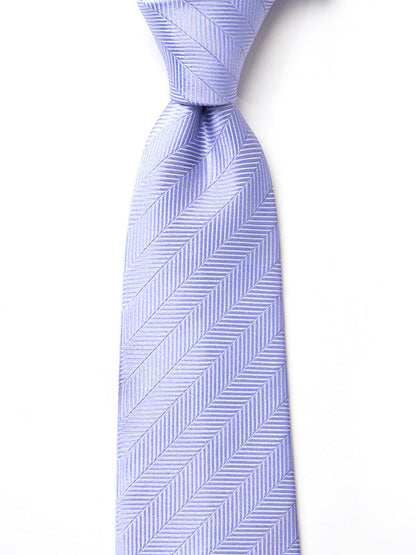 Campania Structure Light Lilac Silk Tie