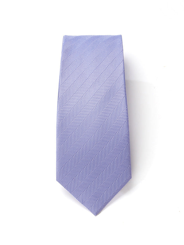 Campania Structure Light Lilac Silk Tie