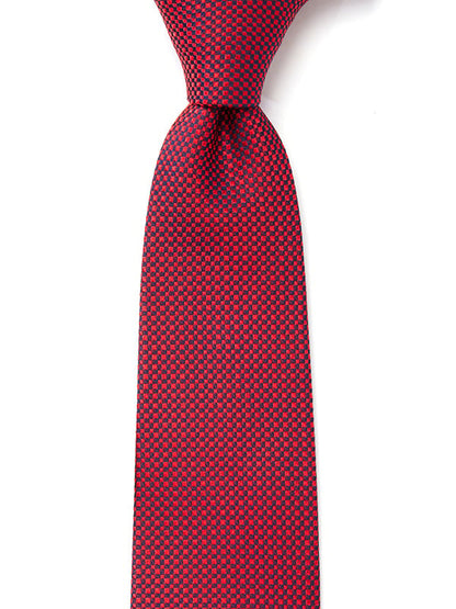 Campania Structure Medium Maroon Silk Tie
