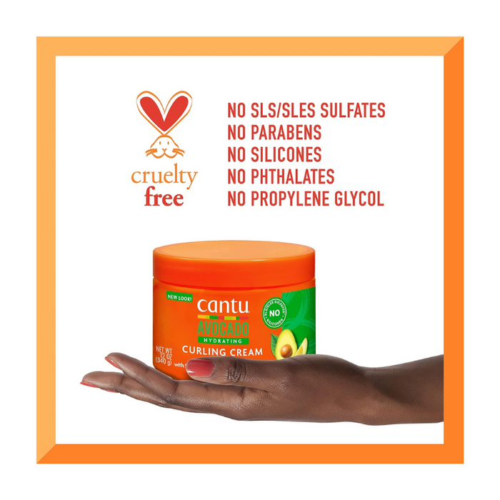 cantu Avocado Curling Cream 12oz