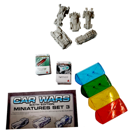 Car Wars Miniatures Set 3