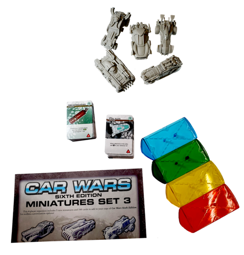 Car Wars Miniatures Set 3