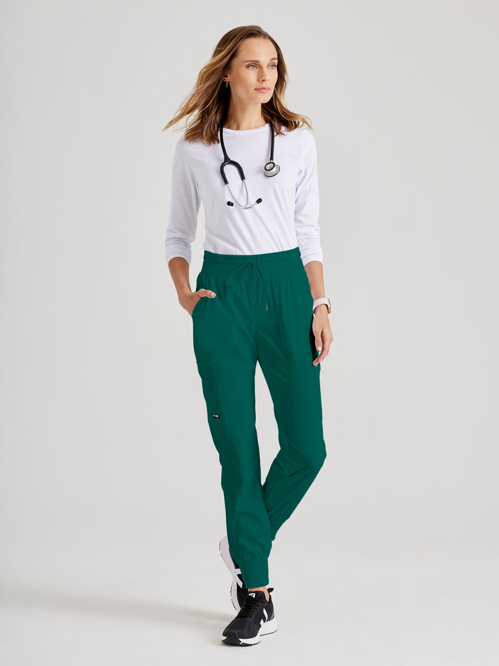 Carly Jogger - Hunter Green - Grey's Anatomy Scrubs