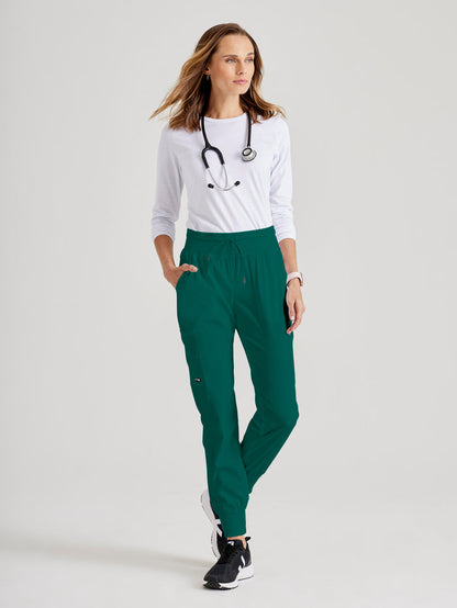 Carly Jogger - Hunter Green - Grey's Anatomy Scrubs