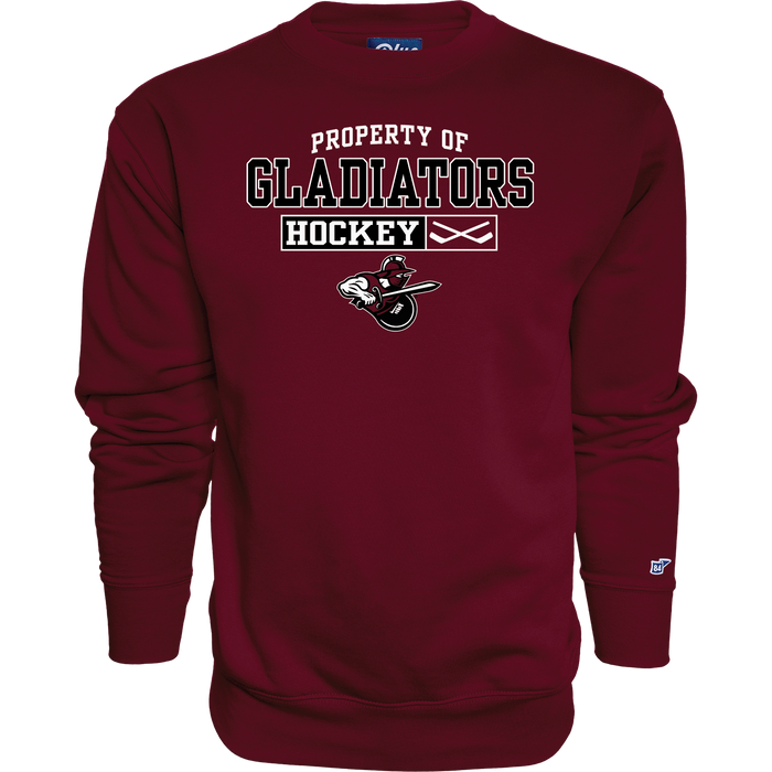 CCRW Gym Sock Hockey Garnet