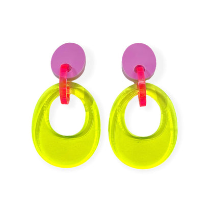CELEBRATE MINI - Pink/neon pink/neon yellow