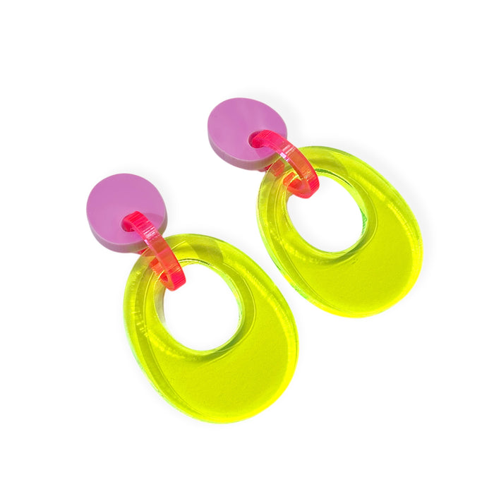 CELEBRATE MINI - Pink/neon pink/neon yellow