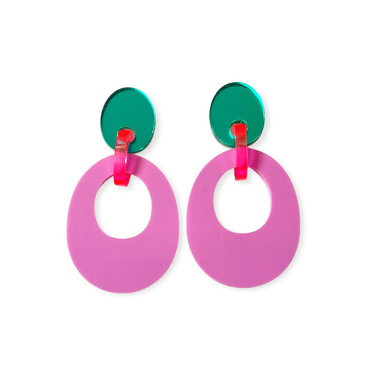 CELEBRATE "Too Loud" MINI - Green/Neon Pink/Pink