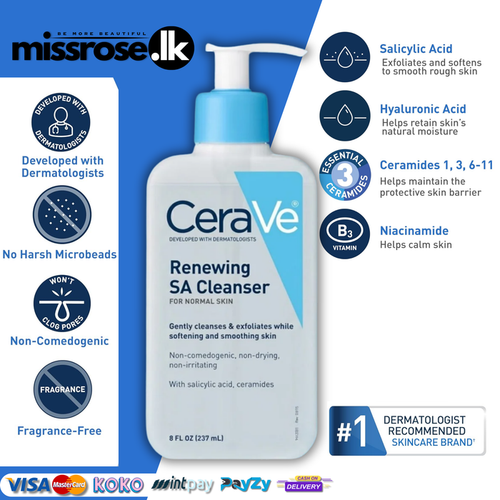 CeraVe Renewing SA Cleanser 237ml