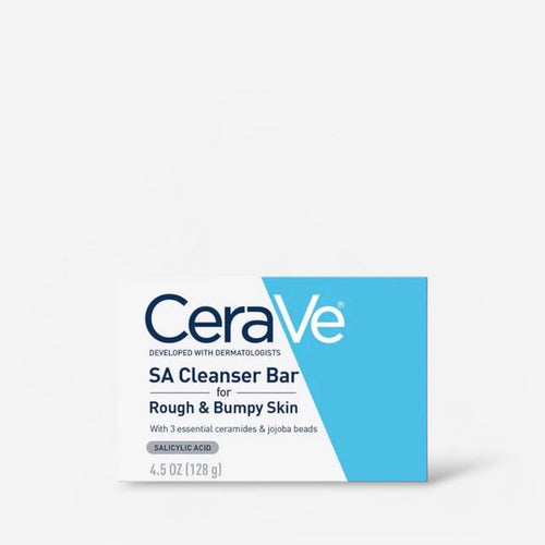 CeraVe SA Cleanser Bar 128g صابون سيرافي إس إيه لتنظيف البشرة - Princess Cosmetics Qatar