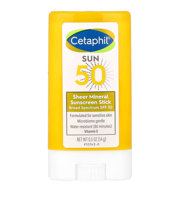 CETAPHIL Sheer Mineral Sunscreen Stick SPF50 ستيك واقي الشمس من سيتافيل