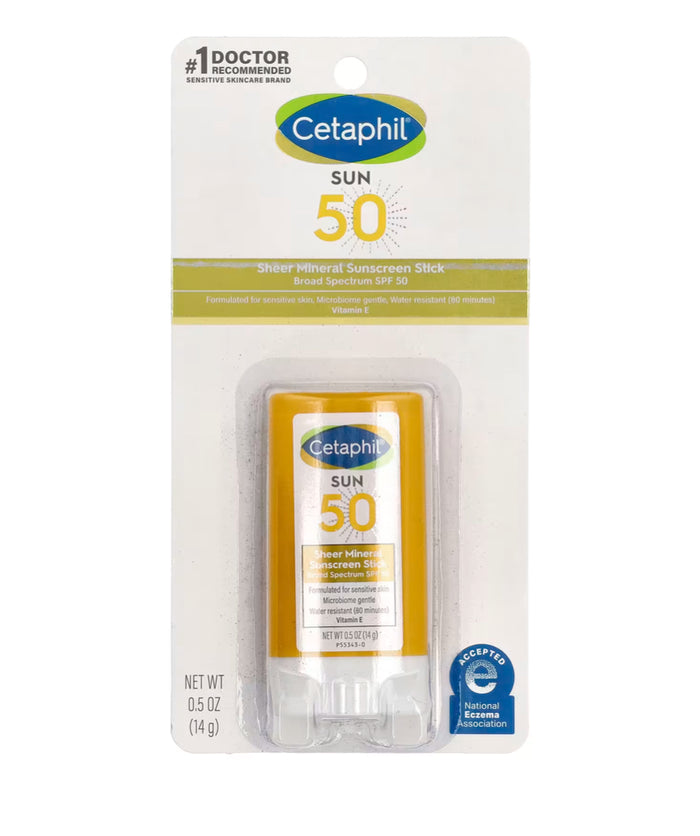 CETAPHIL Sheer Mineral Sunscreen Stick SPF50 ستيك واقي الشمس من سيتافيل