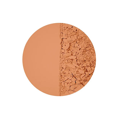 Charlotte Tilbury Airbrush Flawless Finish Setting Powder in 3 Tan, new in box, with a sleek compact and smooth powder surface.