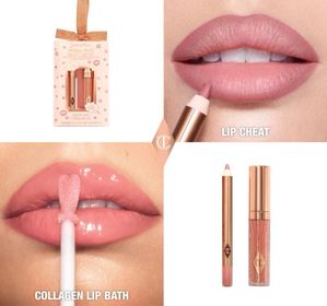Charlotte Tilbury Mini Pillow Talk Glossy Lip Duos