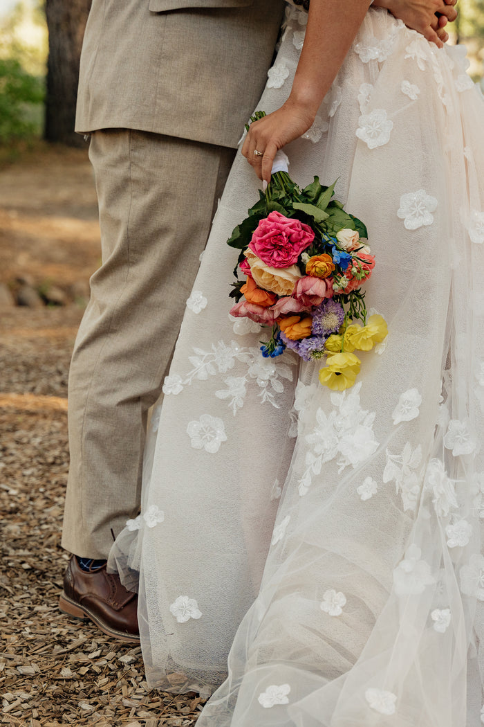 Charmingly Vibrant Forest Wedding
