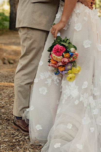 Charmingly Vibrant Forest Wedding
