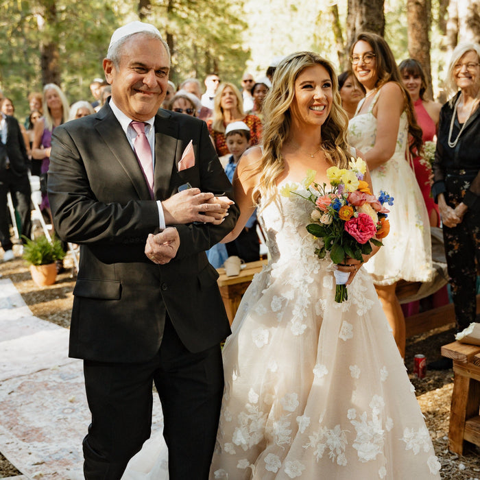 Charmingly Vibrant Forest Wedding