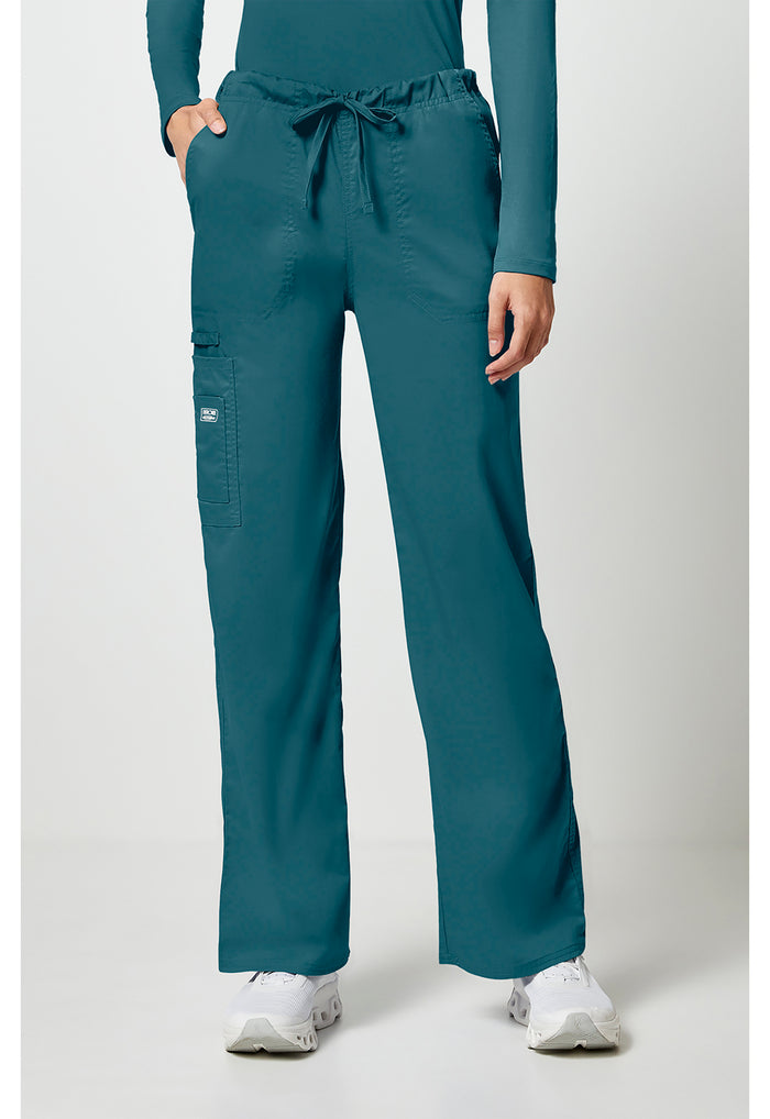 Cherokee Workwear Core Stretch Unisex Drawstring Cargo Scrub Pants