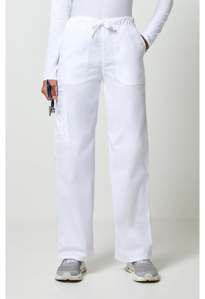 Cherokee Workwear Core Stretch Unisex Drawstring Cargo Scrub Pants
