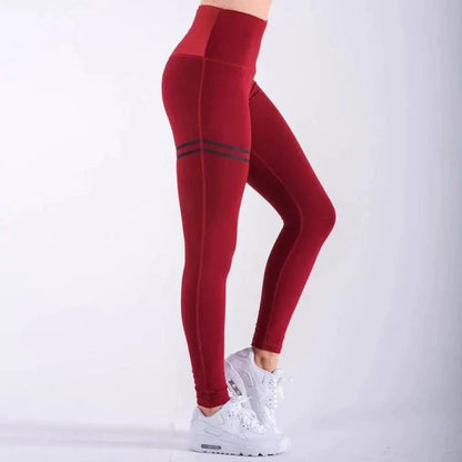 Chic Gold Print Leggings