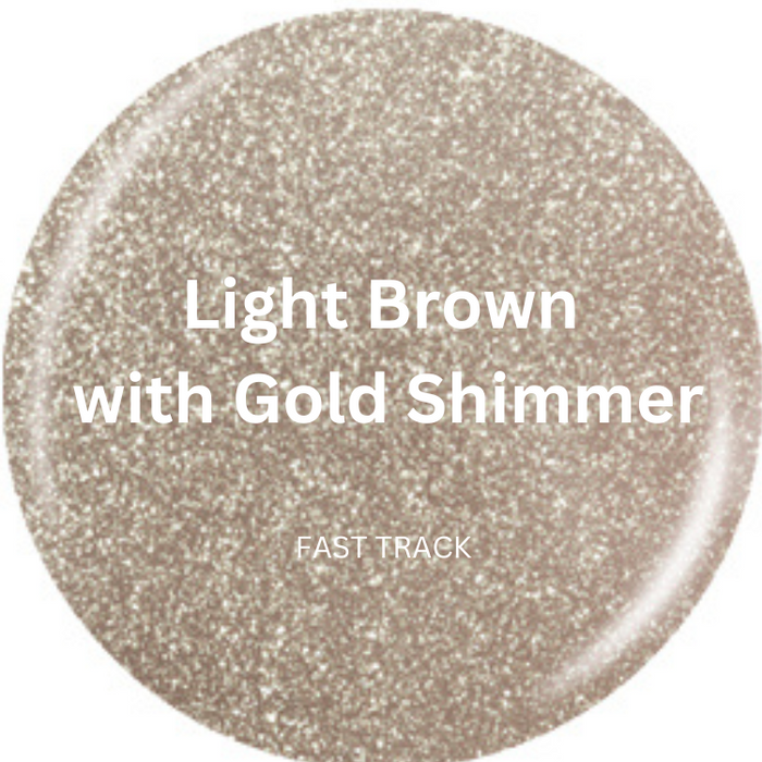 China Glaze Nail Varnish 14ml - Brown Shimmer & Glitter