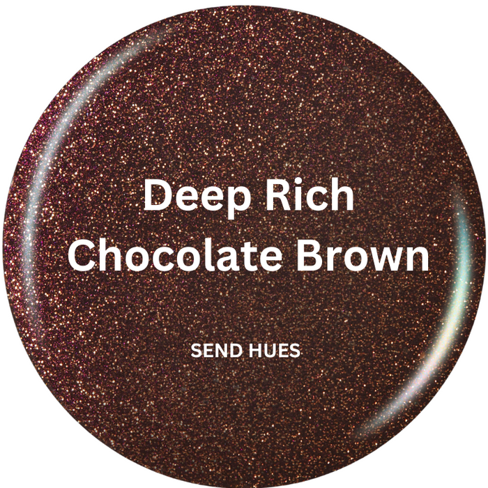 China Glaze Nail Varnish 14ml - Brown Shimmer & Glitter