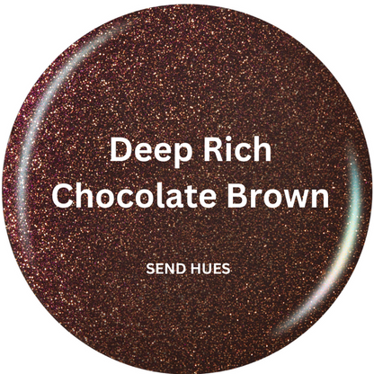 China Glaze Nail Varnish 14ml - Brown Shimmer & Glitter