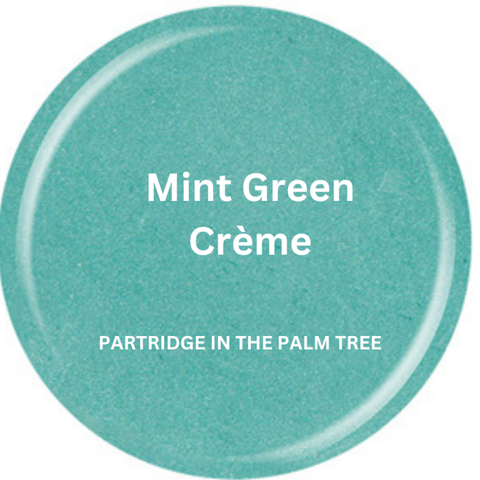 Pale Turquoise / Partridge In A Palm Tree