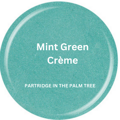 Pale Turquoise / Partridge In A Palm Tree