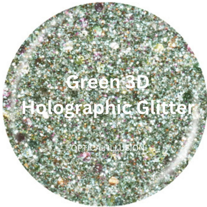 China Glaze Nail Varnish 14ml - Green Glitter