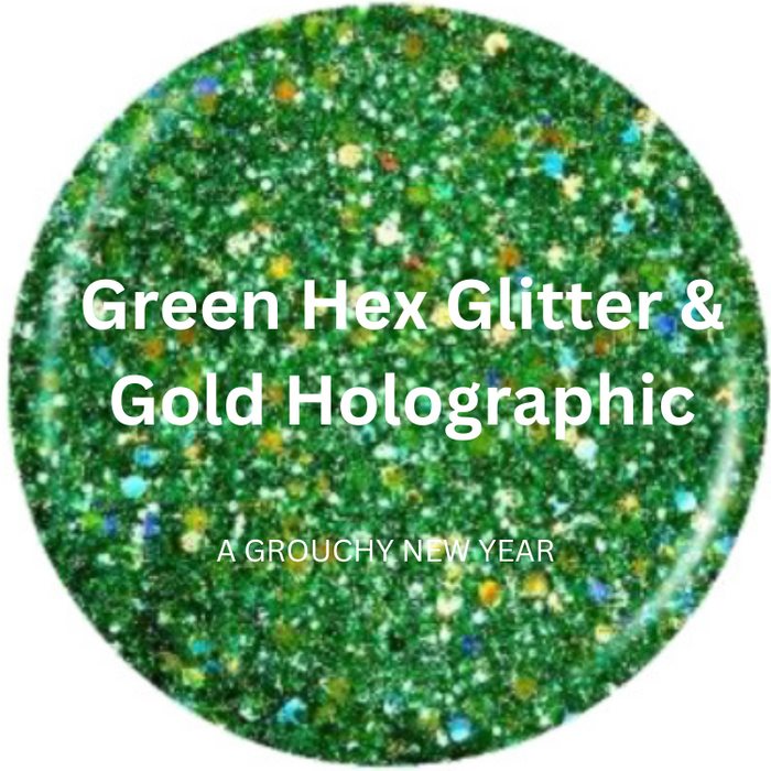 China Glaze Nail Varnish 14ml - Green Glitter