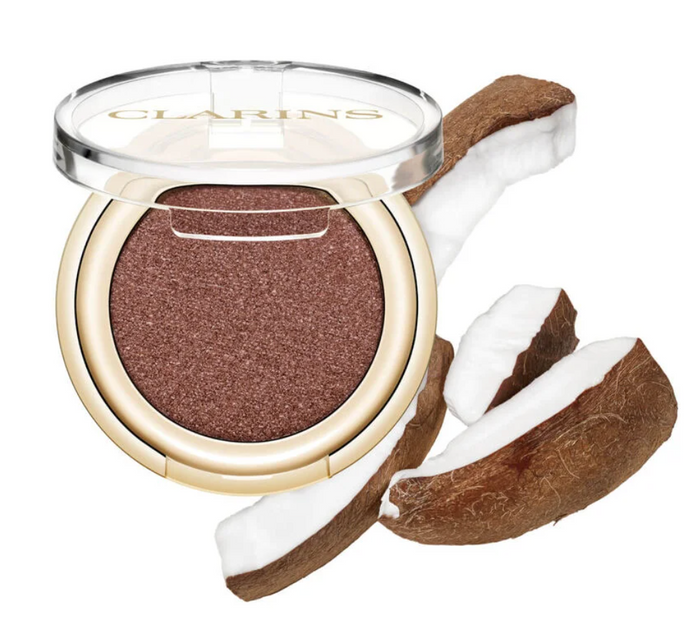 Clarins Ombre Skin Eyeshadow palette with multiple shades, new in box, showing vibrant eye makeup options.