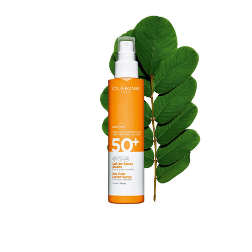 Clarins Sun Care Body Lotion-in-Spray UVA/UVB 50+