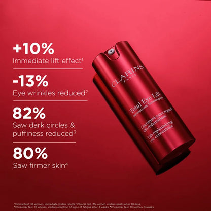 Clarins  Total Eye Lift Firming & Smoothing Anti-Aging Eye Cream NIB 15ml