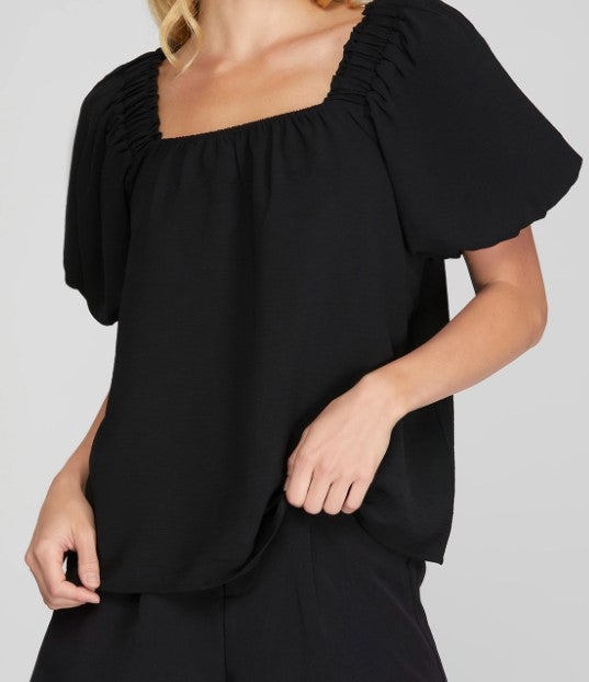 Classic Square Neck Top