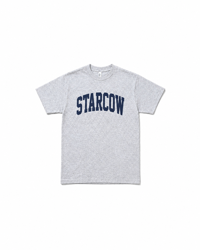 College Tee Heather Fog
