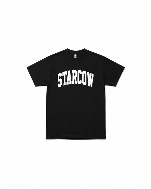 College Tee Jet Black