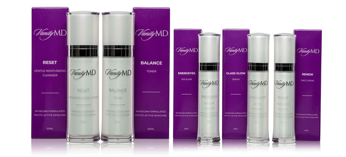 Complete anti-aging daily skincare routine for hydration and skin renewal
