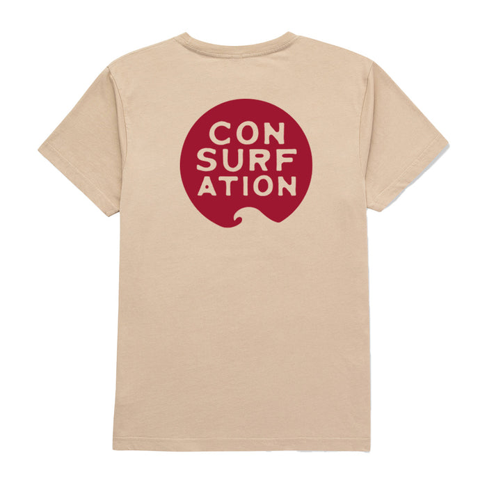 Con-surf-ation Crimson Tee