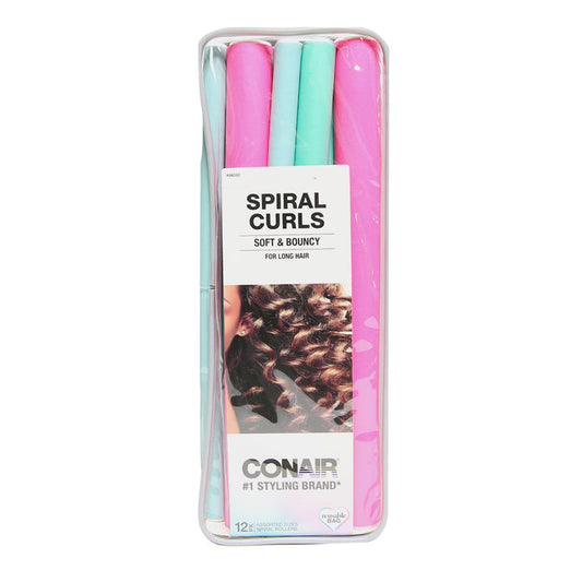 Conair Curls Spiral Rollers 12pcs