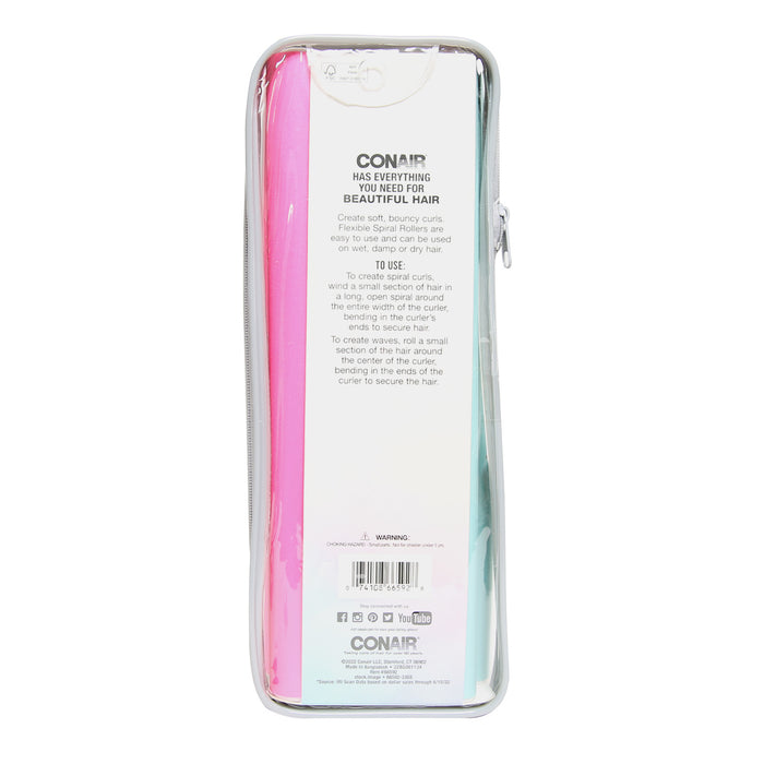 Conair Curls Spiral Rollers 12pcs