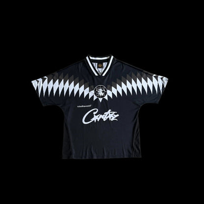 Corteiz Club RTW Football Black Jersey