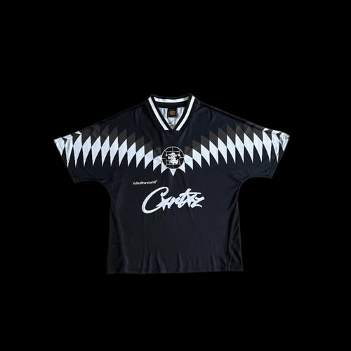 Corteiz Club RTW Football Black Jersey