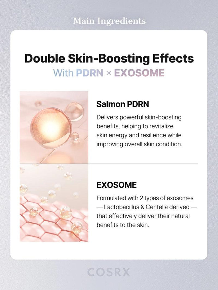 Cosrx PDRN Exosome Skinplaning Glaze Mask 50ml كوسركس قناع تلميع البشرة من إكسوزوم PDRN - Princess Cosmetics Qatar