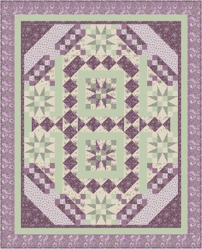 Courtyard Glow Pattern #612
